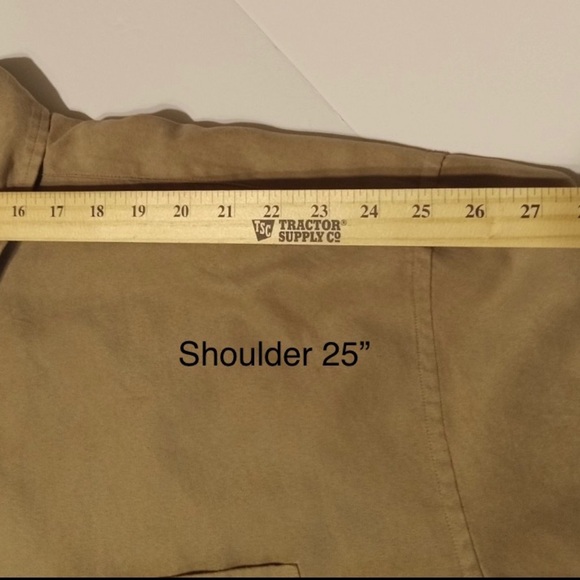 Suede Shirt Big & Tall 3XLT Button Up Point Collar 1 Pocket Spot READ Academia - Picture 6 of 10